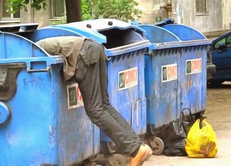 Вывоз мусора прикол