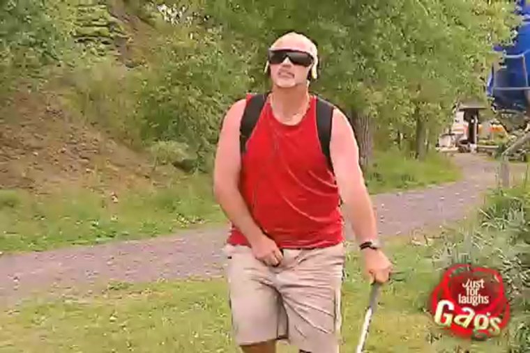 Прикольный слепой фото