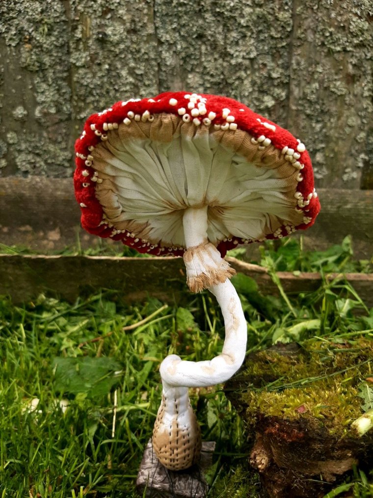 Текстильный мухомор