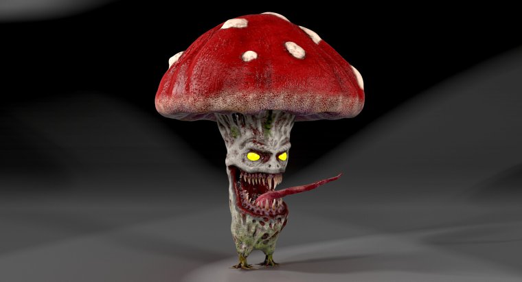 Милые грибы мухоморы