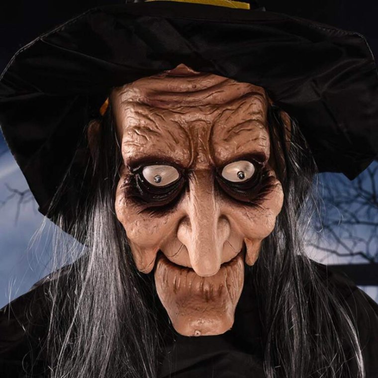 Баба Яга на метле