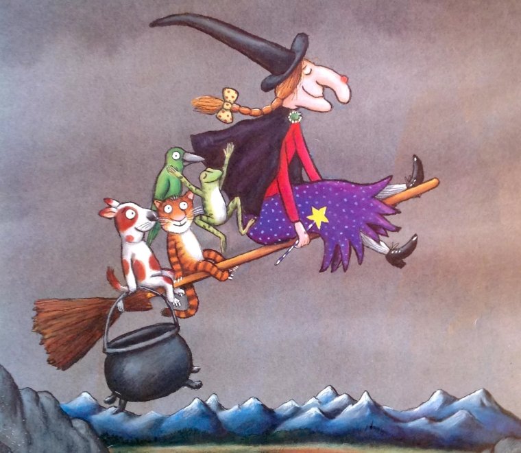 Веселая ведьма фото