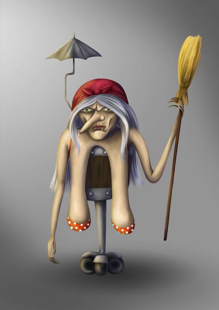 Веселая ведьма