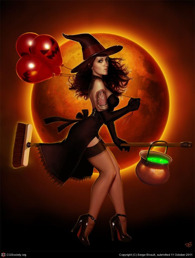 Фото ведьм прикольные