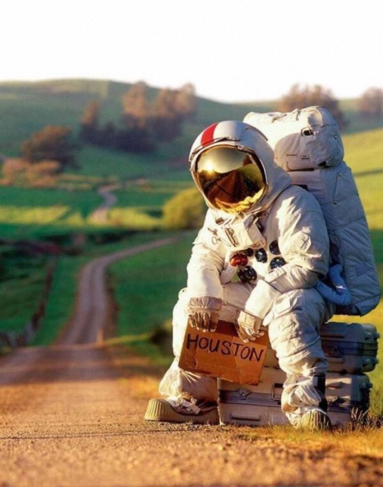 Космонавт прикол