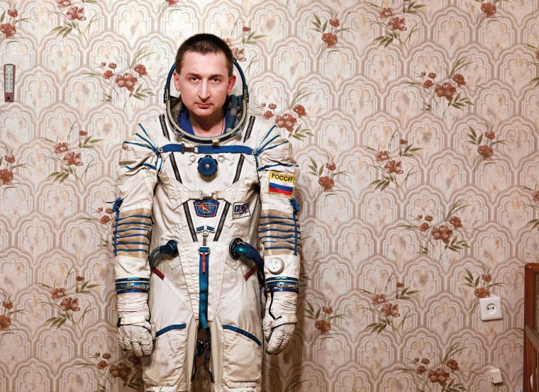 Прикольный космонавт