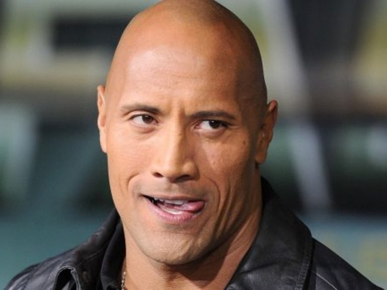 Американский актер Дуэйн Джонсон