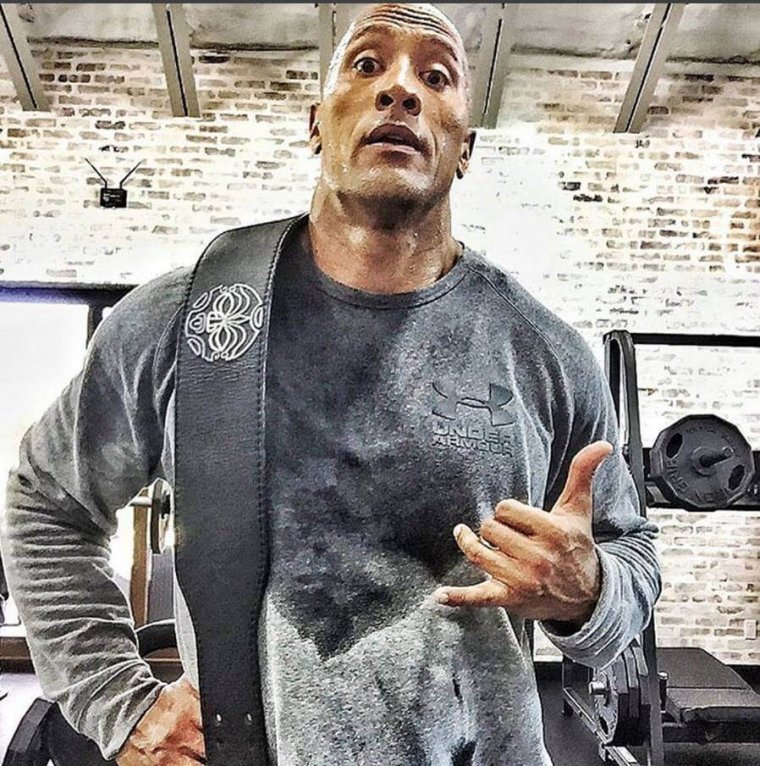 Дуэйн Джонсон в 2020 году