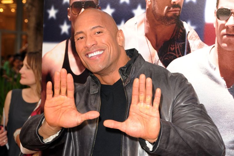 Ладонь Дуэйна Джонсона