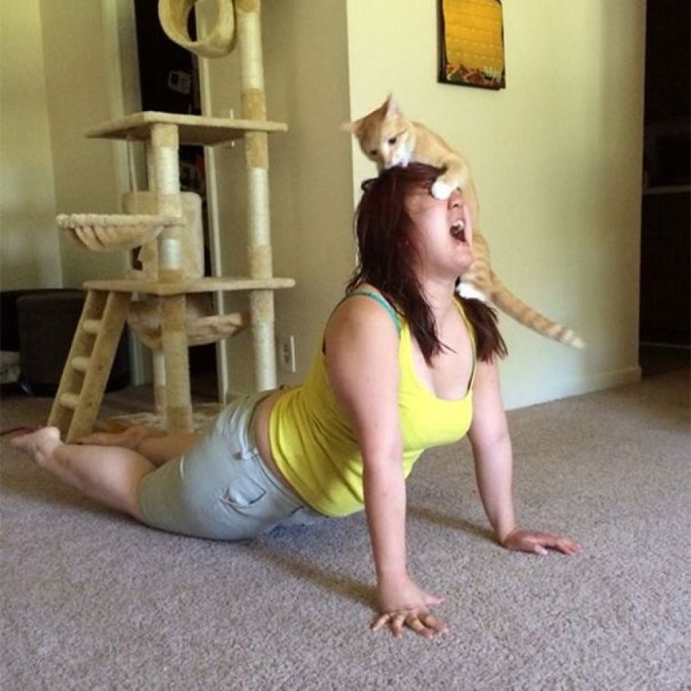 Смешная йога