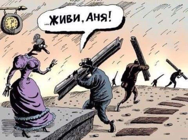 Анна Каренина карикатура