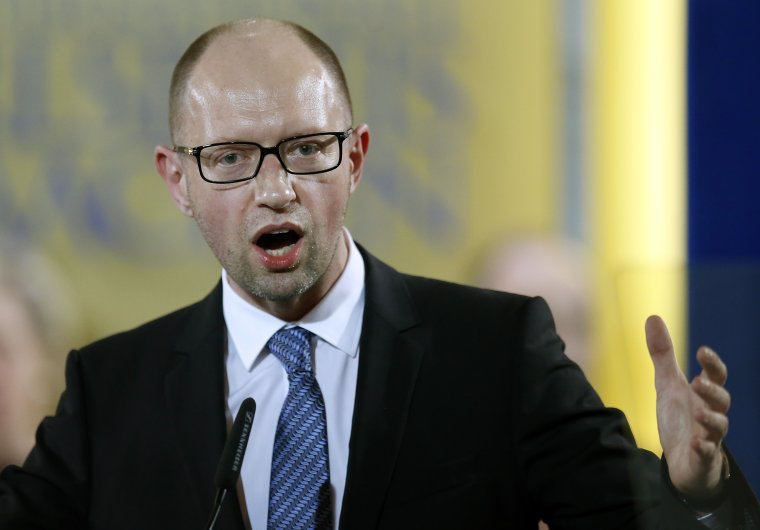 Арсений Яценюк 2014 году