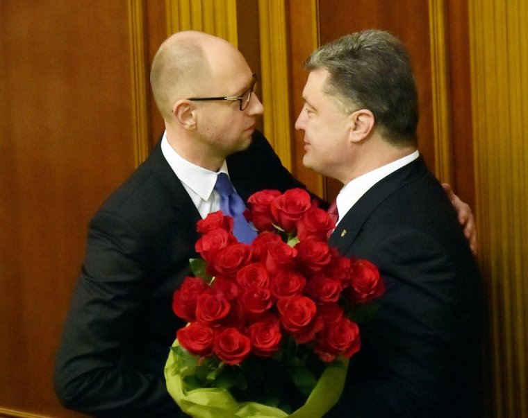 Яценюк и Медведев