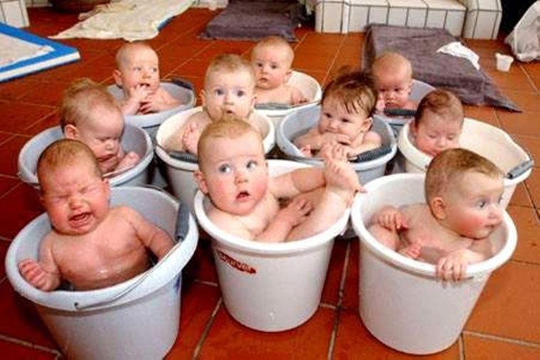 Дети на горшке в детском саду