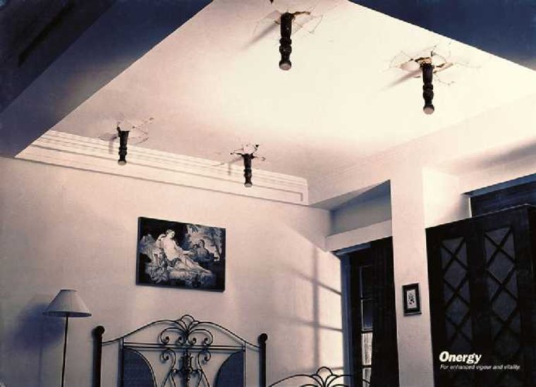 Прикольный потолок