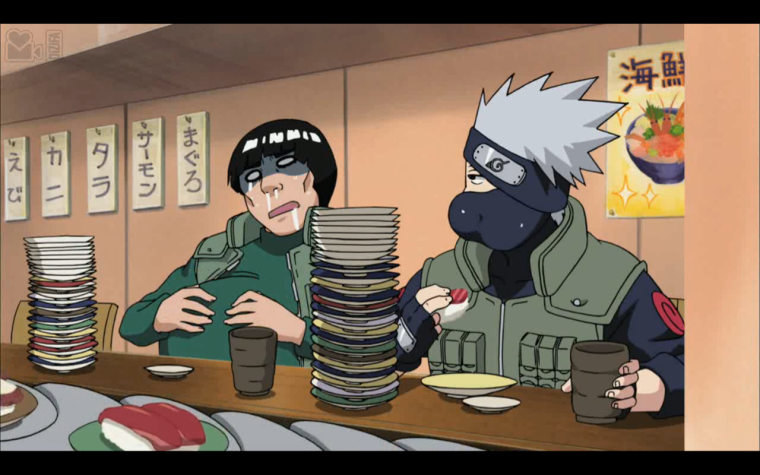 Майто Гай и Какаси