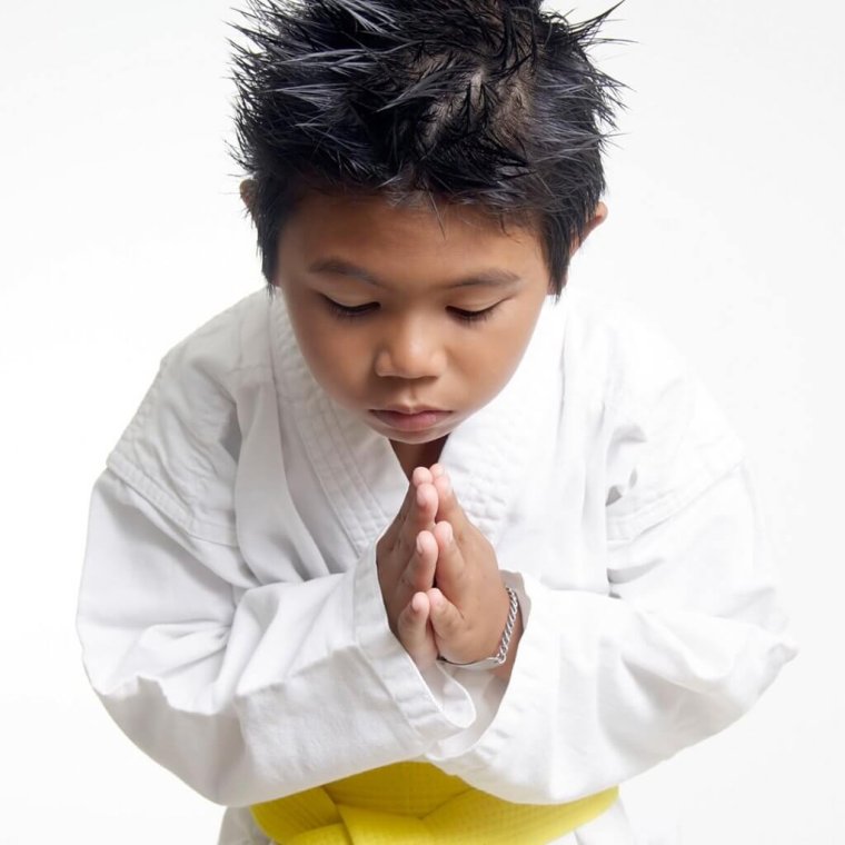 Каратэ дети поклон