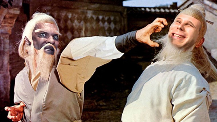 Китайские мастера кунг-фу с фильмов