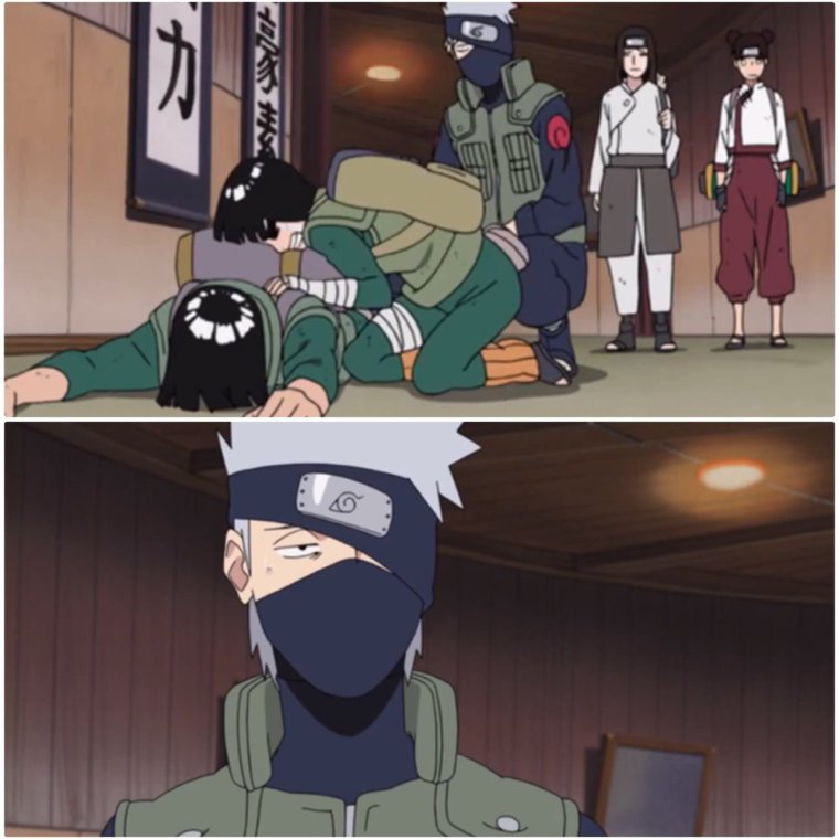 Какаси сенсей и сенсей Гай