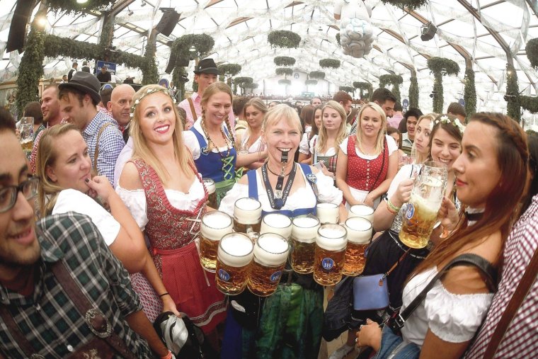 Мюнхен пиво Октоберфест