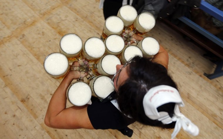 Ведро пива фото