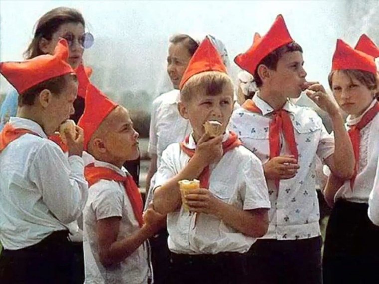 СССР Эстетика пионеры