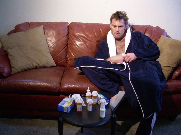 Больной мужик