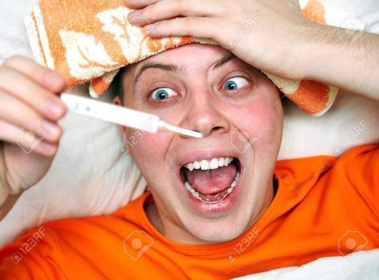 Очень больной человек