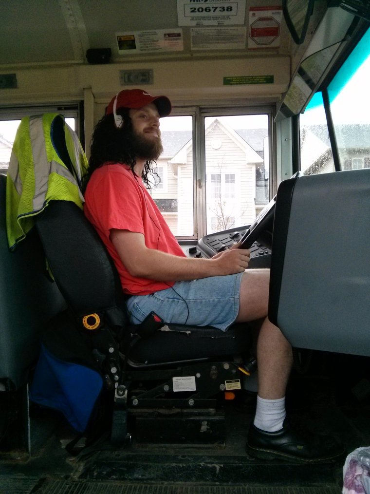 Смешной водитель маршрутки