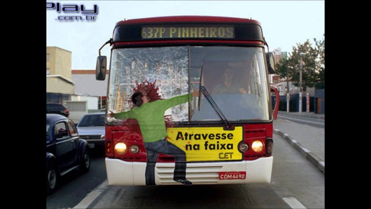 Надписи на автобусах