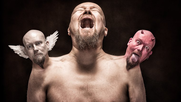 Креативный мужик