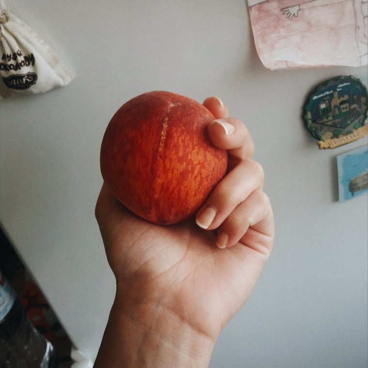 Рыжий щекастый кот