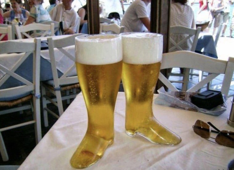 Пивные ботинки