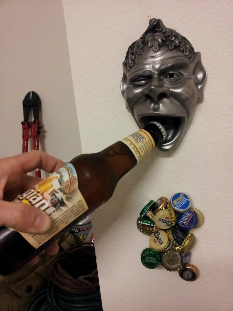 Смешная бутылка