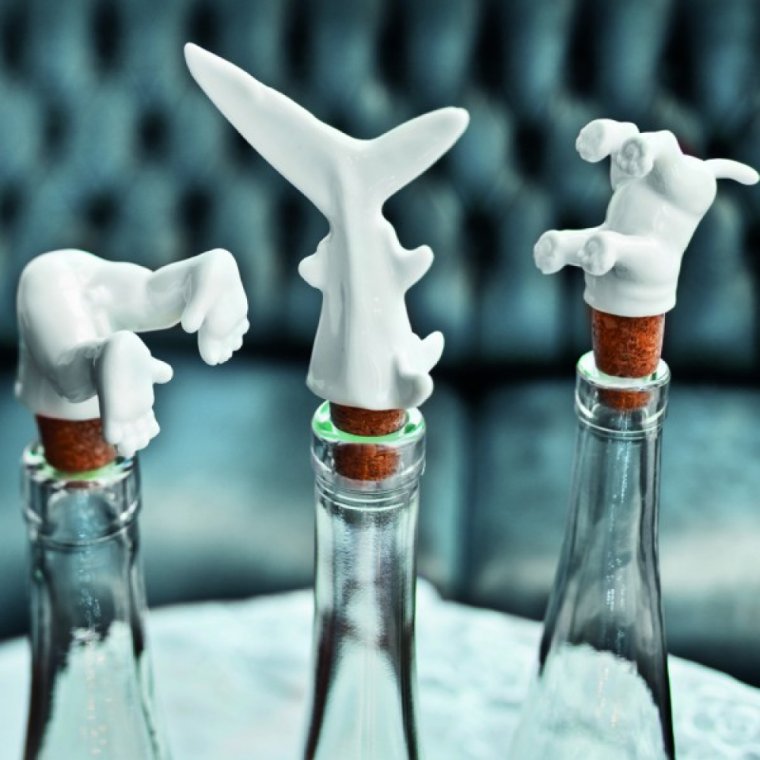 Необычные пробки для бутылок