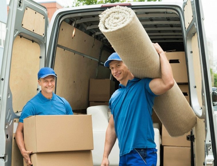 Разгрузка стройматериалов