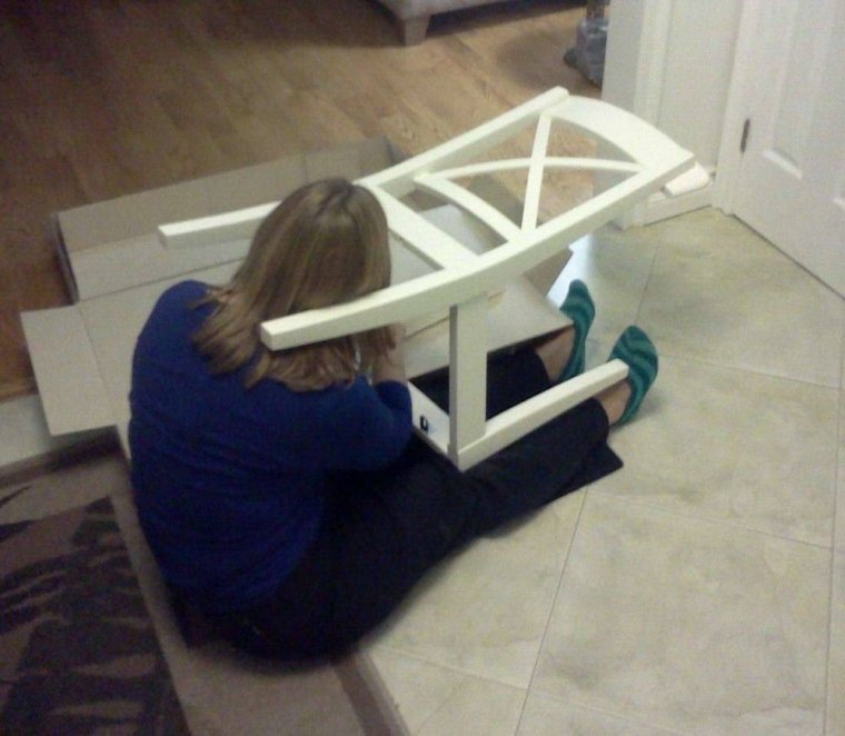 Стул икеа Мем