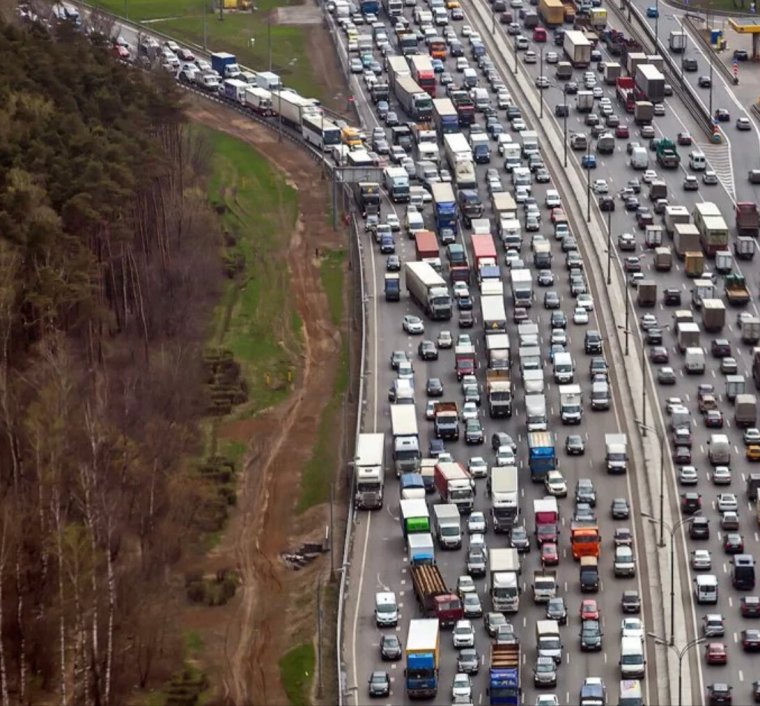 Москва пробки МКАД