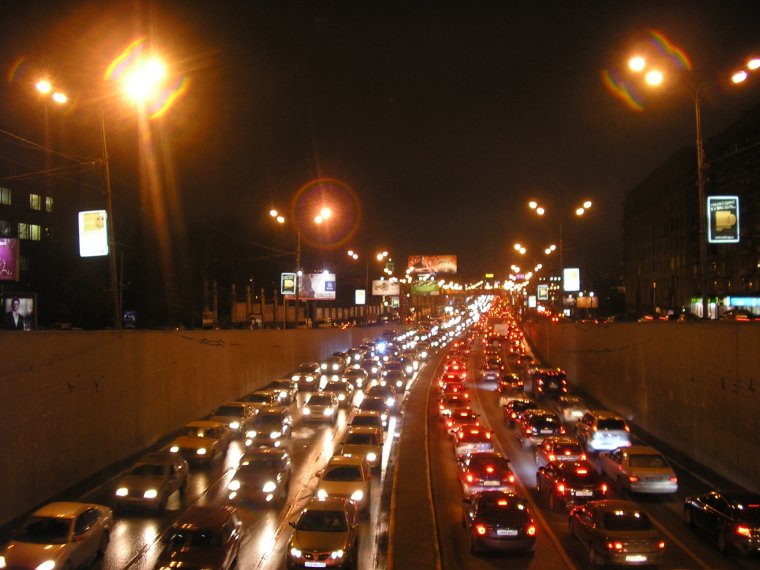 Ночная пробка