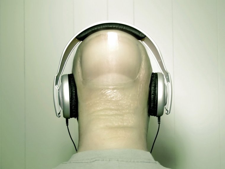 Смешные наушники