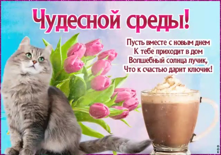 Прекрасного понедельника и удачной недели