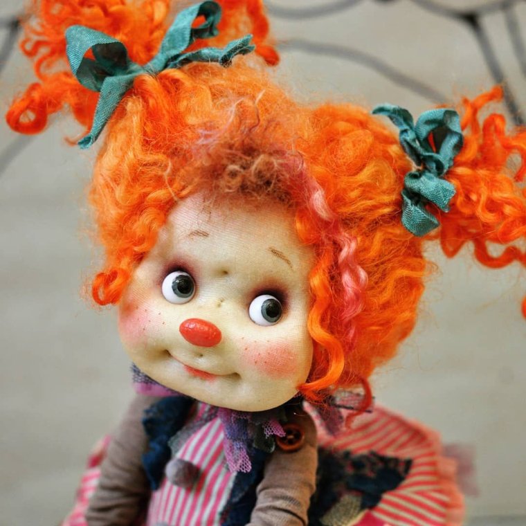 Смешные куклы ручной работы