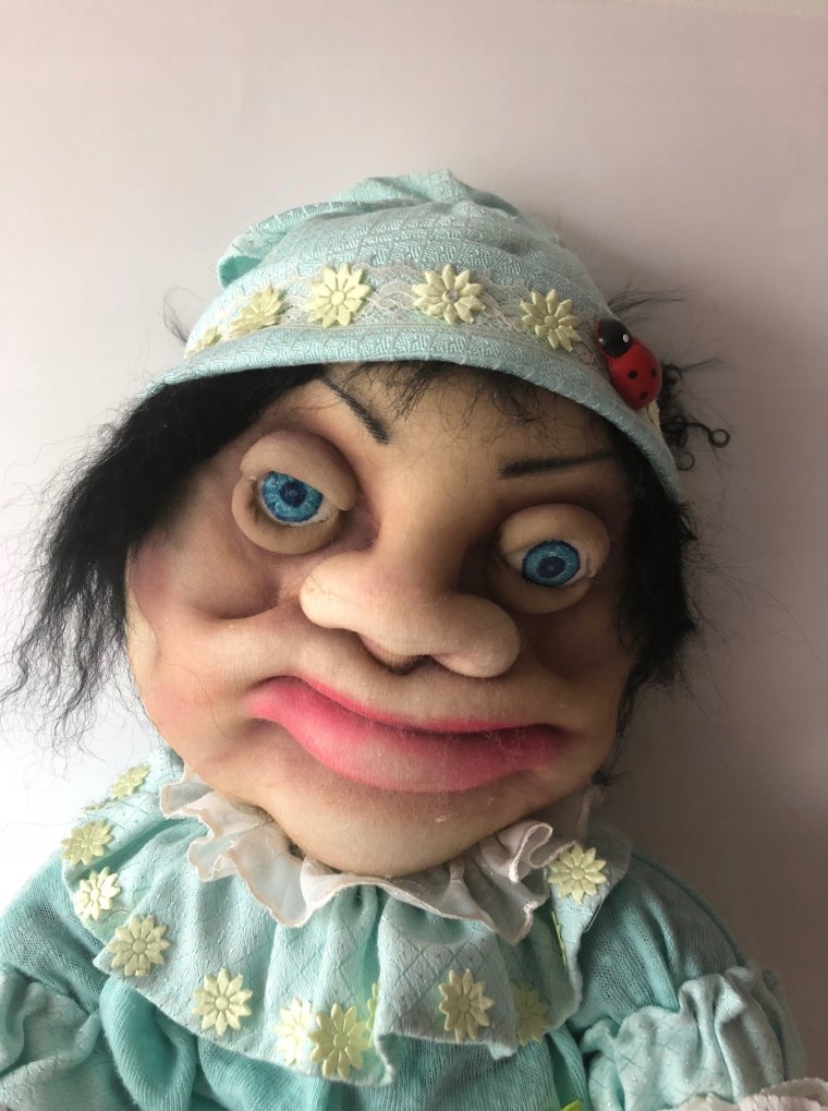 Ольга Андрианова куклы из колгот