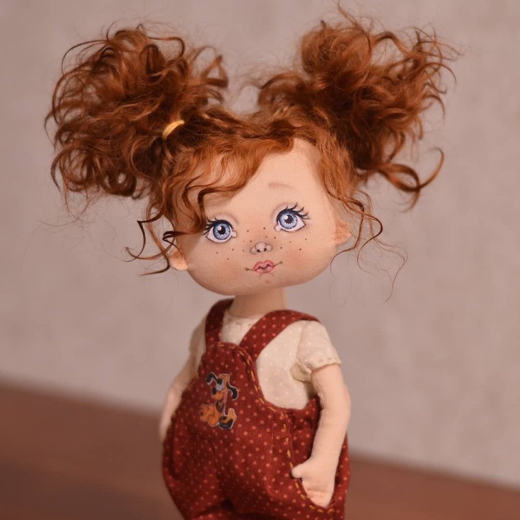 Авторская текстильная кукла