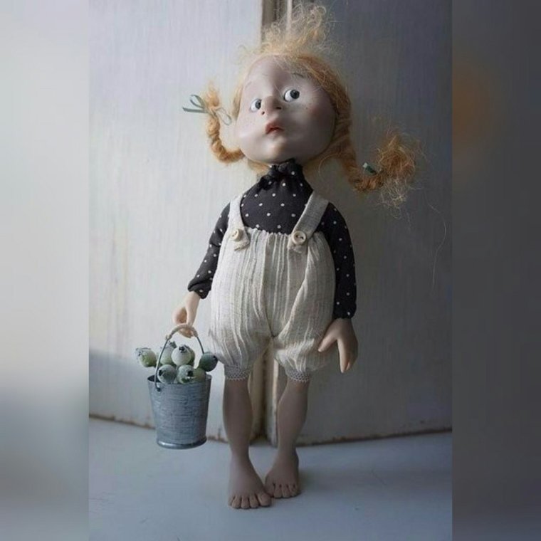 Куклы из полимерной глины Елены Кириленко