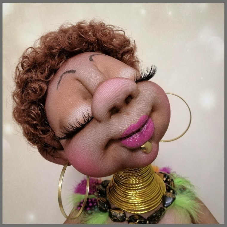 Смешные куклы из капрона