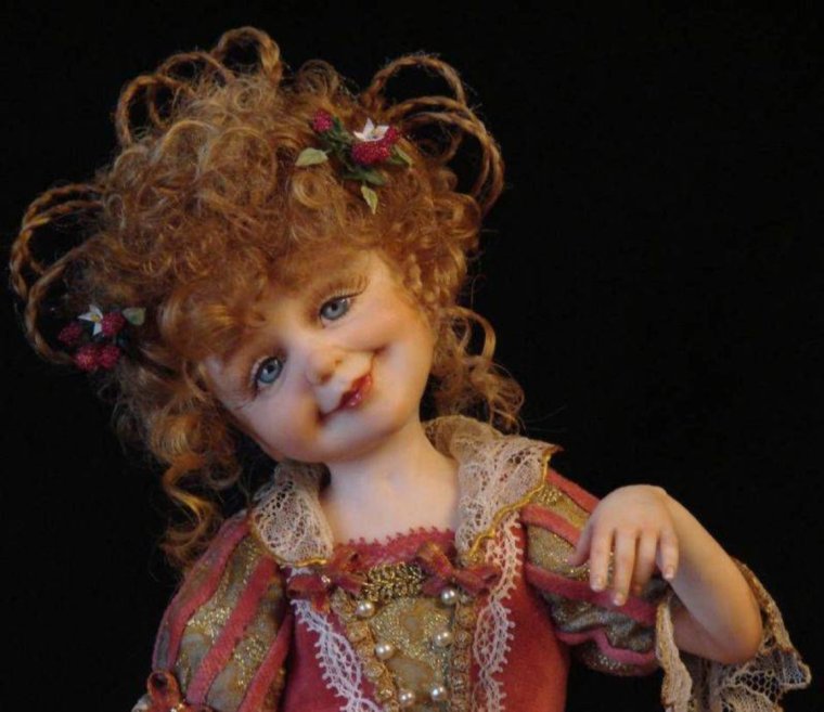 Текстильная кукла Татьяны Козыревой