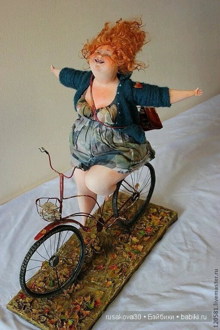 Куклы из капрона Ольги Волокитиной