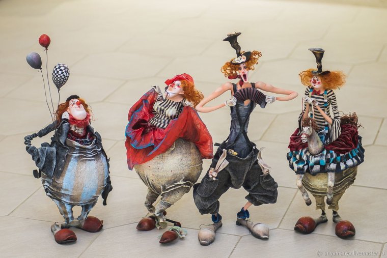 Текстильная кукла Татьяны Козыревой