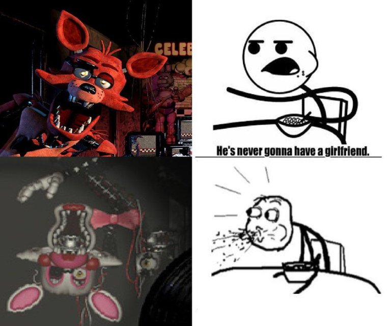 Мемы приколы про ФНАФ